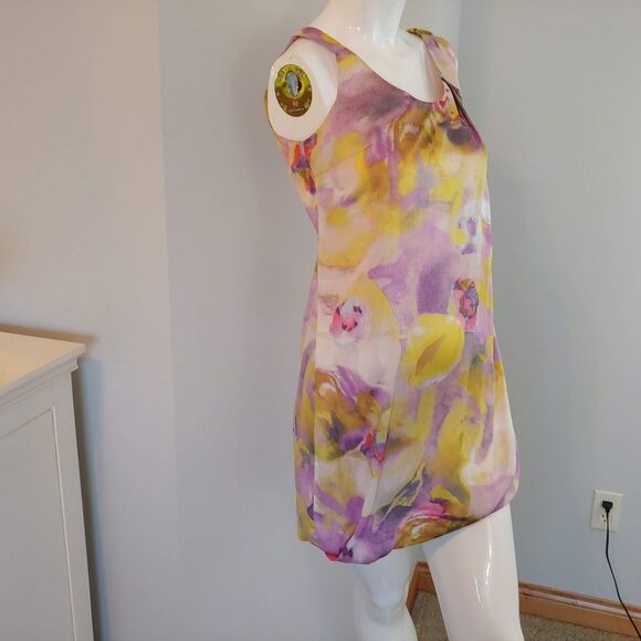 Womens 4 H&M dress sleeveless floral‎ - Picture 2 of 8